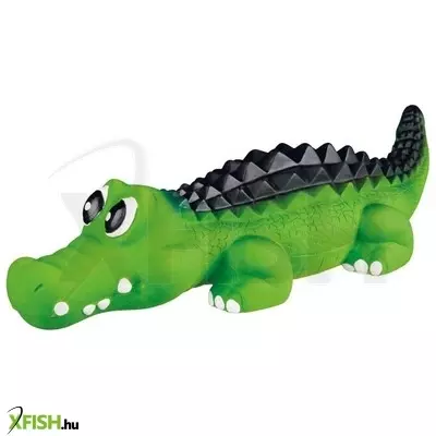 Trixie kutyajáték - sípoló latex krokodil 33cm