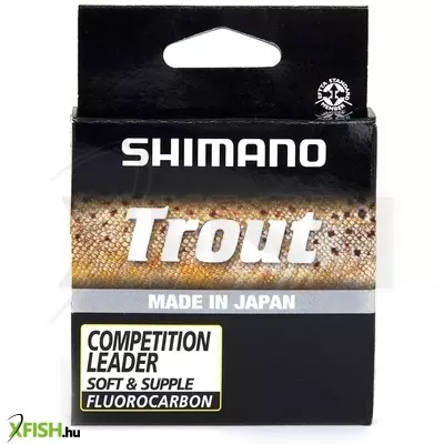 Shimano Line Trout Competition Fluoro Pisztrángos Monofil Előke Szürke 50m 0,12mm 1,5Kg