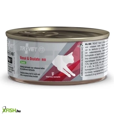 Trovet renal Oxalate Cat Lamb Nedves Macska Eledel 100g