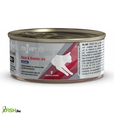 Trovet renal Oxalate Cat Chicken Konzerv 100g