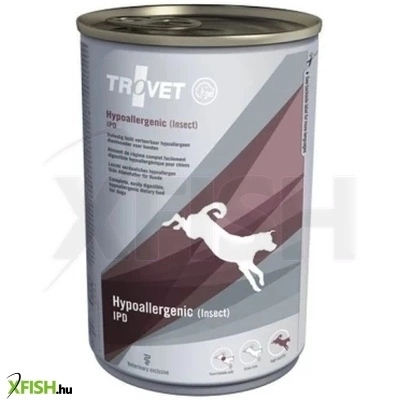 Trovet Hypoallergenic Insect Dog Nedves Kutyaeledel 400g