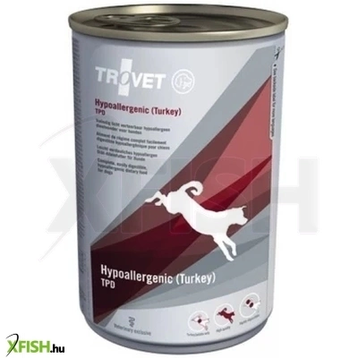 Trovet Hypoallergenic Turkey Dog Nedves Kutya Eledel 400g