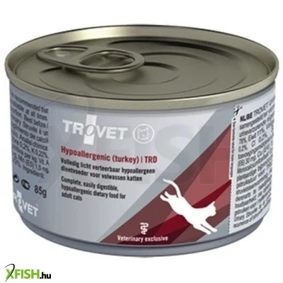 Trovet Hypoallergenic Turkey Cat Nedves Macska Eledel 200g