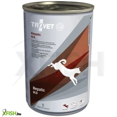 Trovet Hepatic Dog Konzerv Nedves Kutya Eledel 400g