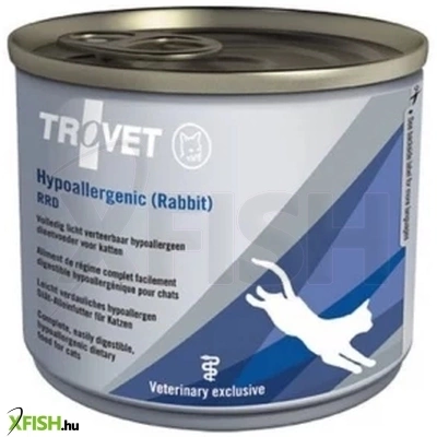 Trovet Hypoallergenic Rabbit Cat Nedves Macska Eledel 200g