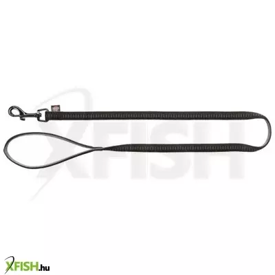 Trixie softline elegance póráz S 1m/15mm fekete/grafit