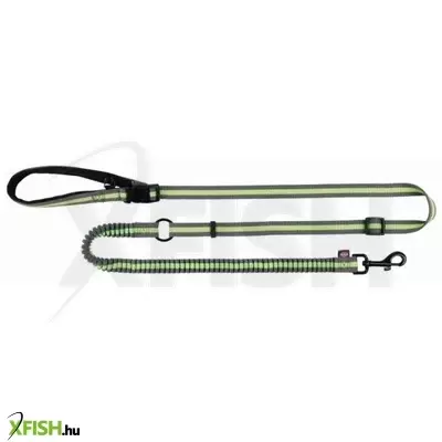 Trixie póráz futáshoz 1,33 - 1,8m/20mm szürke/zöld