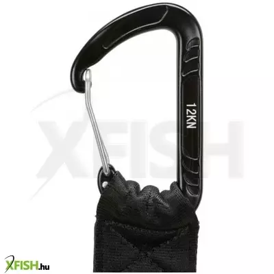 Trixie univerzális hegymászó karabiner övszíjhoz 30cm/38 mm fekete