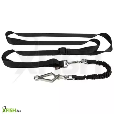 Trixie póráz biciklihez és futáshoz 1 - 2m/25mm,fekete