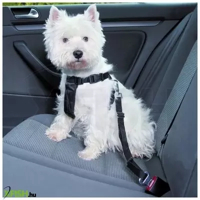 Trixie biztonsági öv XS 20-25cm,fekete