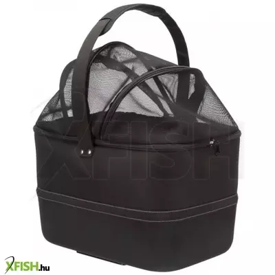 Trixie kosár bicikli kormányra 41x47x29cm fekete