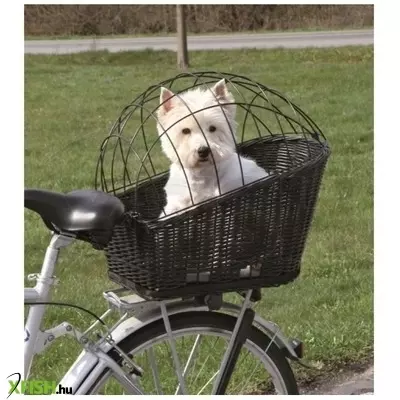 Trixie kerékpárra kosár 35*49*55cm fekete