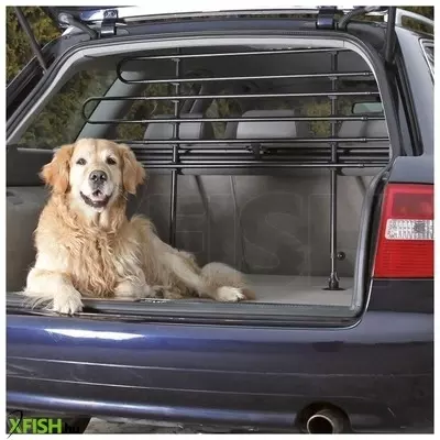 Trixie térelválasztórács autóba 3elemes 85-140cm/75-110cm fekete