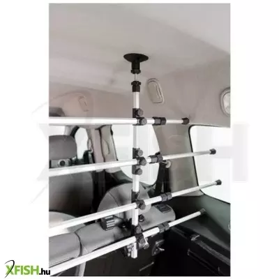 Trixie térelválasztórács autóba 105-172cm/46-60cm ezüst/fekete