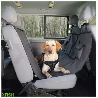 Trixie autóba ülésvédő 1,40×1,45m fekete/barna