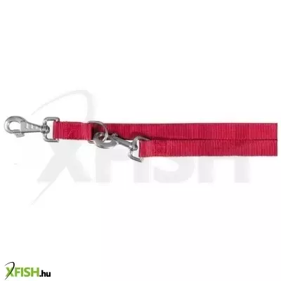 Trixie classic póráz L-XL 1,2-1,8m/25mm piros