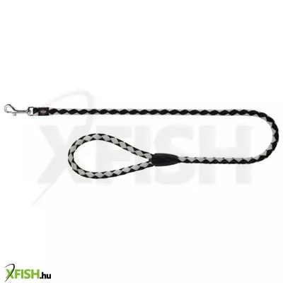 Trixie cavo póráz S-M 1,00 m/12 mm, fekete/ezüst
