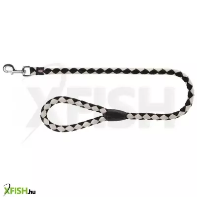 Trixie cavo póráz L-XL 1,00 m/18 mm, fekete/ezüst