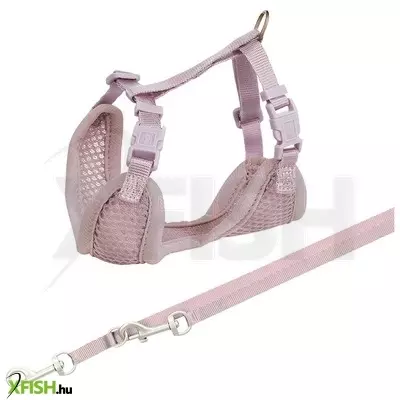 Trixie junior puppy soft szett hám+póráz 26-34 cm/10mm 2m világos lila