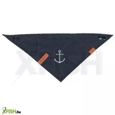 Trixie nyakörvkendő BE nordic, S 30 cm, sötétkék horgony mintás