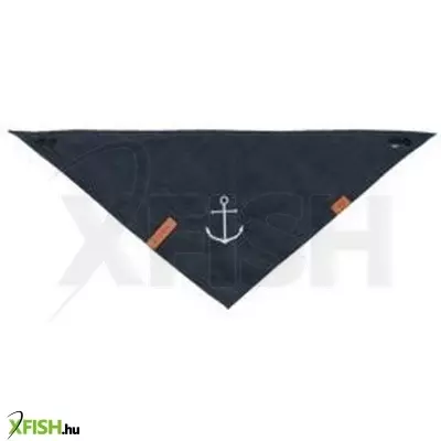 Trixie nyakörvkendő BE nordic, M 40 cm, sötétkék horgony mintás