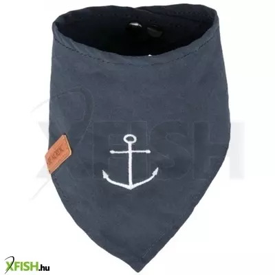 Trixie nyakörvkendő BE nordic, L 50 cm, sötétszürke iránytű mintás