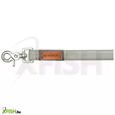 Trixie BE nordic bőr póráz M-L 1,00 m/20 mm, világosszürke