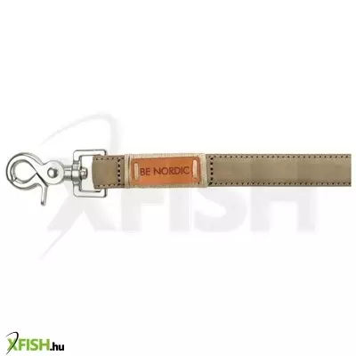 Trixie BE nordic bőr póráz, M-L 1 m/20 mm, homok