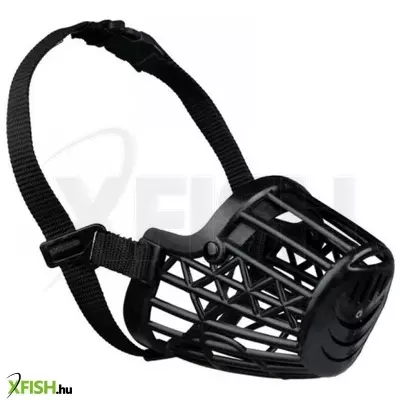 Trixie szájkosár műanyag M fekete