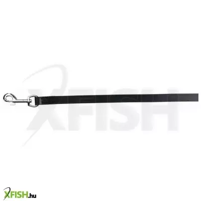 Trixie active bőr póráz M-L 1m/18mm fekete