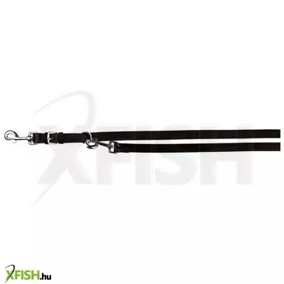 Trixie active hosszabbítható bőr póráz S-M 2m/13mm, fekete