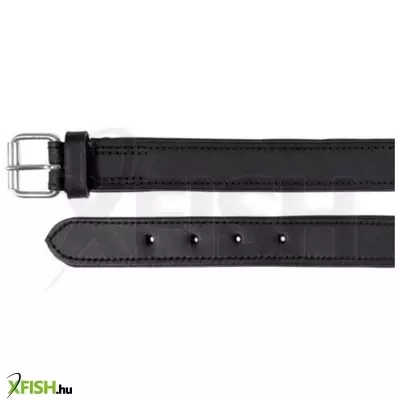 Trixie nyakörv active bőr designnal L-XL 57-66cm/30mm fekete