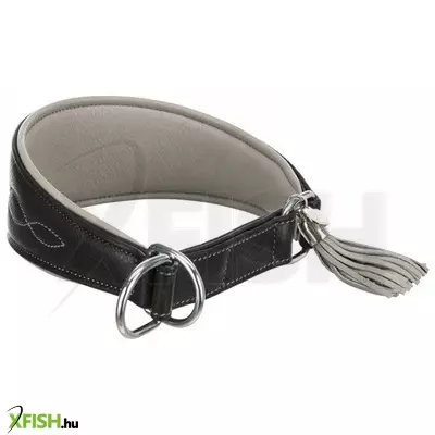 Trixie nyakörv active comfort agaraknak S-M 33-42 cm/60mm fekete/szürke