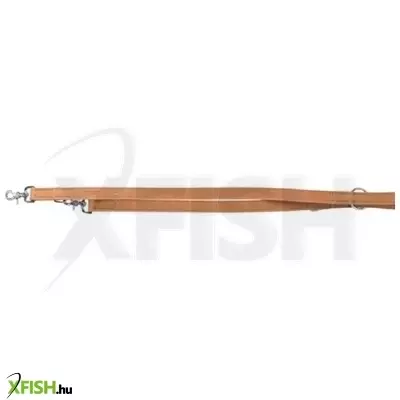 Trixie hosszabbítható bőr póráz, szív mintával, L-XL 2,00 m/25 mm, barna