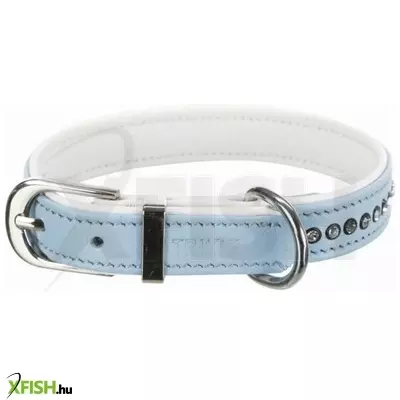 Trixie nyakörv active comfort strasszkövekkel S 23-28cm/15mm világoskék