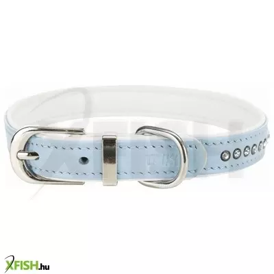 Trixie nyakörv active comfort strasszkövekkel S-M 27-33cm/15mm világoskék