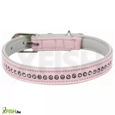 Trixie nyakörv active comfort strasszkövekkel XXS-XS 17-21cm/12mm pink