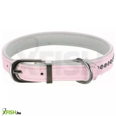 Trixie nyakörv active comfort strasszkövekkel S-M 27-33cm/15mm pink