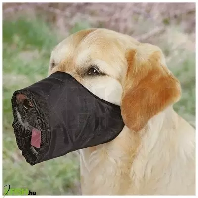 Trixie szájkosár nylon XS fekete