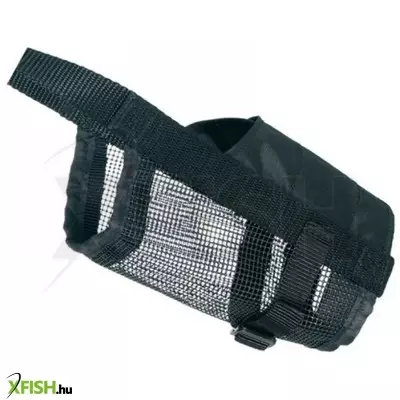 trixie szájkosár nylon hálós m fekete