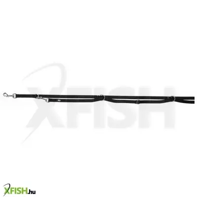 Trixie prémium hosszabbítható póráz XS-S 3,00 m/15mm fekete