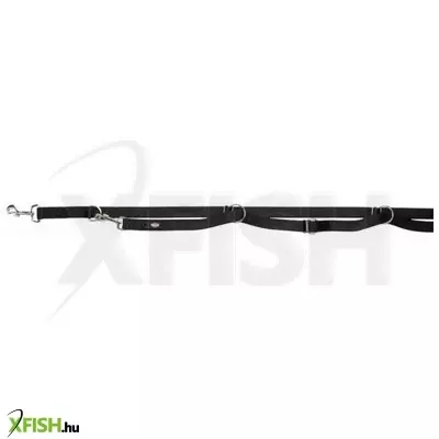 Trixie prémium hosszabbítható póráz L-XL 3,00 m/25mm fekete