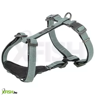 Trixie hám citystyle, pamut, M-L 52-75 cm/20 mm, zsálya zöld