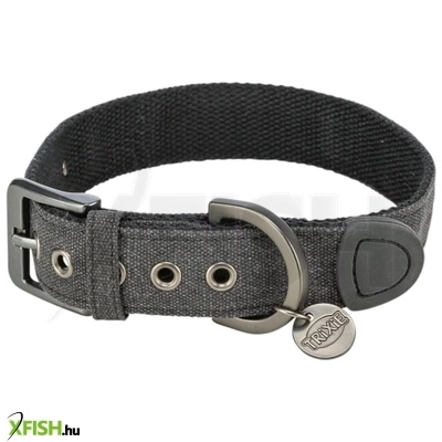 Trixie Citystyle Szövet Kutya Nyakörv Fekete L 40-47cm/30mm