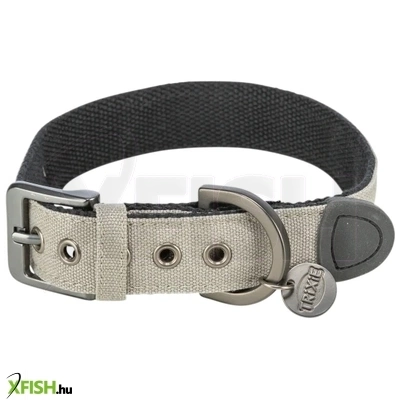 Trixie Citystyle Szövet Kutya Nyakörv Világosszürke L 45-52cm/30mm