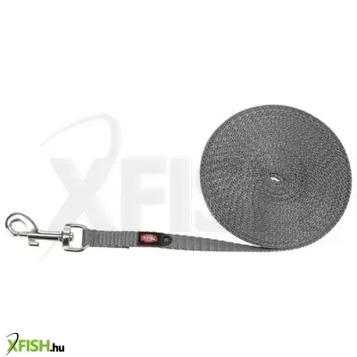 Trixie extra könnyű nyomkövető póráz XS-S 15 m/10 mm, grafit