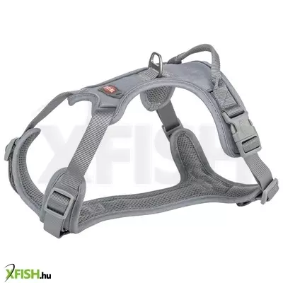 Trixie hám premium active M 49-69 cm/20 mm, grafitszürke