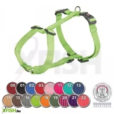 Trixie hám új prémium H XL-XXL 85-130cm/38mm fekete