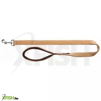 Trixie premium póráz XS 1,2m/10mm, karamell