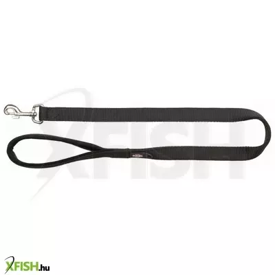 Trixie premium póráz L-XL 1,00m/25mm fekete